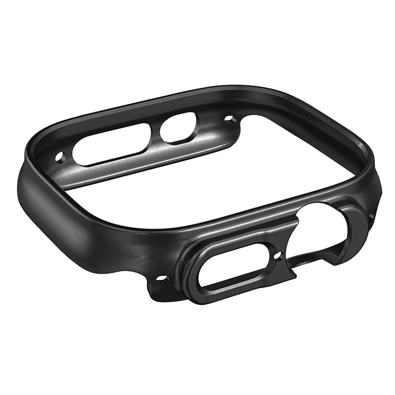 Coque Apple Watch 8 Ultra 49 mm étui polycarbonate rigide noir protecteur iwatch