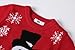 UELoop Ugly Christmas Sweater for Kids Boys Girls Funny Cute Holiday Outfits Merry Xmas Winter Knit Warm Clothing Red Snowman Size 6-7 7/8 7 8 Year Old