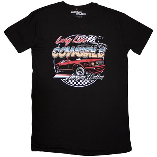 Robe T-shirt Morgan Wallen Cowgirls en coton doux avec motif graphique