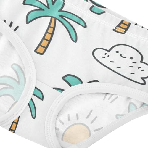 GuoChe Sport Panties Breathable Panties Breathable Underwear for Kid in Sizes 2T,3T, 4T, 5T, 6Y and 8Y4