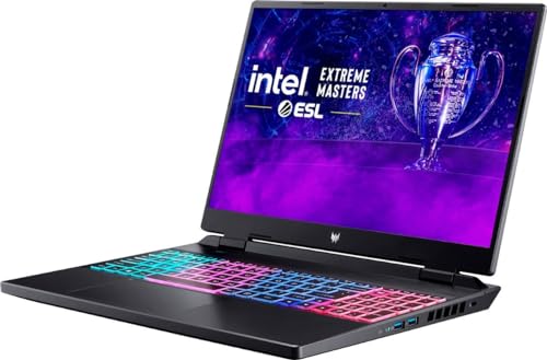 Predator Helios Neo Gaming Laptop, 16" WQXGA 165Hz Display, Intel Core i7-13700HX(16-core), NVIDIA GeForce RTX 4050, 32GB DDR5 RAM, 2TB SSD, tastiera retroilluminata, Windows 11 Pro, con supporto - Notebook - Immagine 3