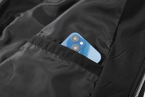 Men's Bomber Jacket Casual Stylish Lightweight Windbreaker Spring Fall Autumn Fashion Jackets4