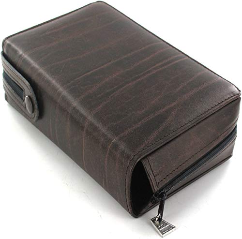 Ferrari & Arrighetti Funda Biblia de Jerusalén E.D.B Color marrón - 21,7 x 15,2 x 6 cm