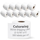 12 Rolls 30256 Labels 2-5/16
