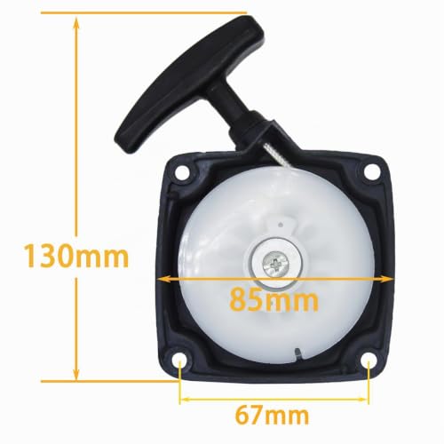 Miniatura 2 de Swnkdg Cuerda Starter Starter Mitnehmer Placa Motor Sense Zorro Rojo Tarus Timbertech Fuxtec Bc52, Bc520