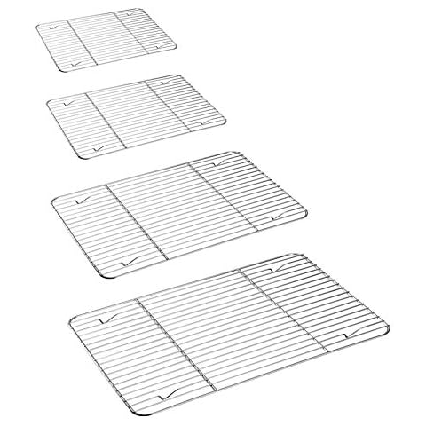 P&P CHEF Stainless Steel Cooling Rack Set Cover