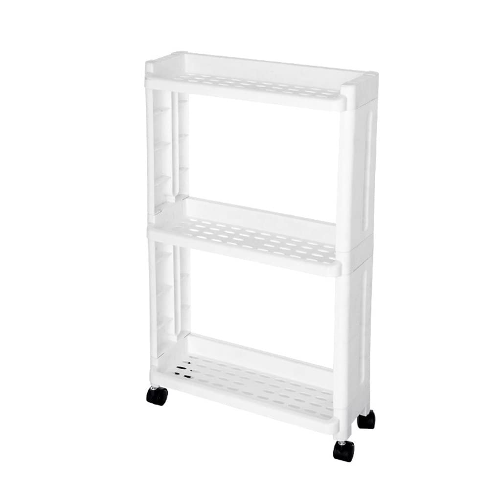 Ruchome Wózki Ręczne Półka Kuchenna Organizator Koła Wózek Łazienka Gap Regał Magazynowy Przechowywanie Rozmaitości Stojak Koło Pasowe Salon/a/1Pcs