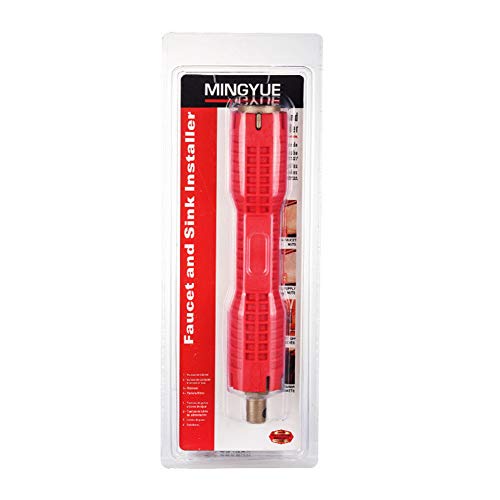 AMYPZN（8 in 1）Faucet and Sink Installer Multifunctional Tool Faucet Wrench Removal Tool for Toilet Bathroom Kitchen Sink Faucet Basin Pipe Nut Plumbing