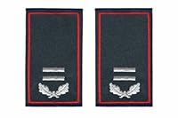 M2 emm-zwo Dienstgradabzeichen Dienstgradschlaufen Brandmeister (BM) Brandmeisterin (BM'in) Feuerwehr Niedersachsen