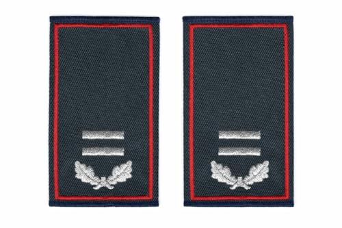 M2 emm-zwo Dienstgradabzeichen Dienstgradschlaufen Brandmeister (BM) Brandmeisterin (BM'in) Feuerwehr Niedersachsen