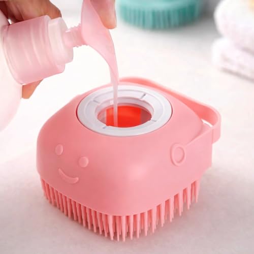 Image of 4-in-1 Silicone Bathing Combo Set, Multicolor | For Men & Women
