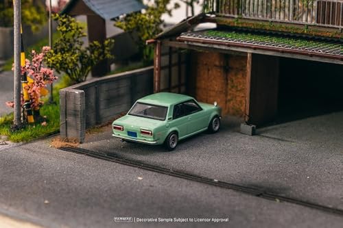 Modelo a escala 1:64 Light Green Road64 Series miniatura 3