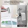 JOMOO Bidet Sprayer for Toilet, 304 Stainless Steel Handheld Bidet Sprayer for Toilet with 47 Bidet Hose, Adjustable Water Pressure Jet Spray for Toilet & Shattaf for Personal Hygiene, Cloth Diaper