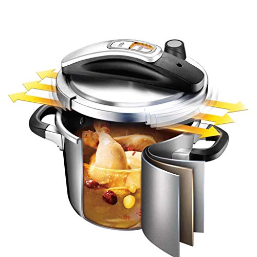 Dhdm Pressure Cooker Stainless Steel Pot, Steamer, Pressure Cook, Slow Cook, Stir Fry, Rice Cooker, Yogurt, Steam #TOP3