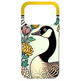 カナダのガチョウのイラスト カナダのガチョウ アート スマホケース iPhone 17 Pro 用