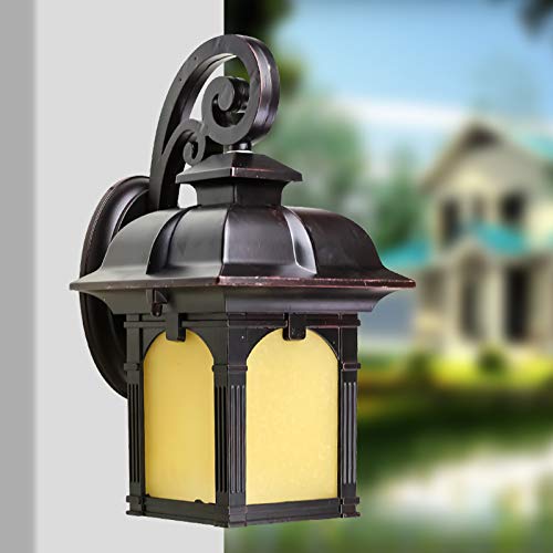 Lampe de jardin escalier extérieur LED pour pilier carré