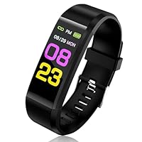 Fitness Tracker Activity Tracker with Heart Rate Sleep Monitor Blood Oxygen Counter Pedometer Smart Watch with 14 Sports Mode Tracker Step IP67 Waterproof Activity Trackers for Kids Women Men