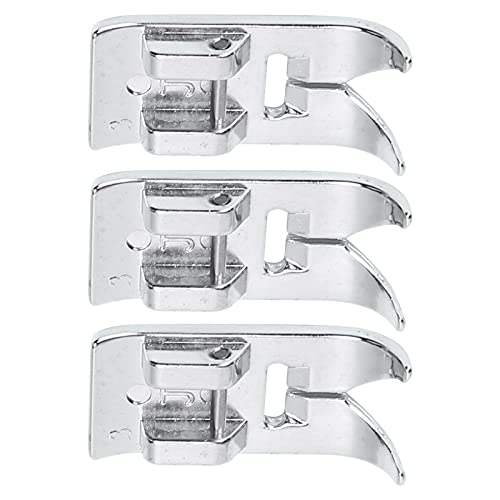 Conjunto de 3 Pies Prensatelas de Acero Inoxidable