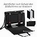 CURMIO Reisetasche für iMac, 27 Zoll Display-Computer Tragetasche, Schwarz