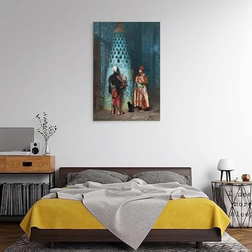 Impression sur toile Before The Audience Jean-Leon Gerome 30x45 cm - 3