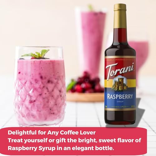 Syrup Pump Dispenser + Torani® Raspberry Syrup, 25.4 oz - Coffee Syrup Pump & Flavoring Bundle - image 8