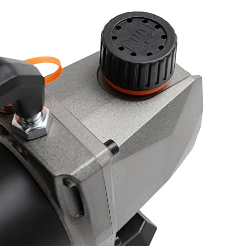 Bomba de vacío de una etapa, 2,5 CFM, 20 V, con batería de litio y inversor DC, unidad con amortiguación de vibraciones y filtro para niebla de aceite, para refrigeración y aire acondicionado miniatura 6