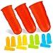 Finger Protective Cover 15 Pcs Silicone Finger Protectors for Hot Glue Sewing Crafts Assorted Colors Comfortable and Easy to Clean