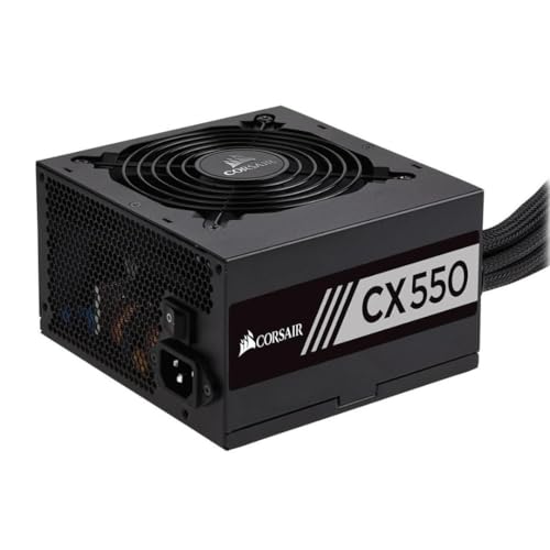 CX550 80 Plus Bronze - Alimentatore non modulare ATX a basso rumore da 550 W, colore: Nero - Alimentatore - Immagine 2