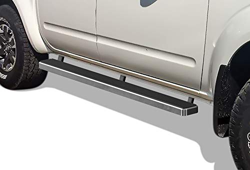 Estribos laterales acero inoxidable para Nissan Frontier miniatura 4