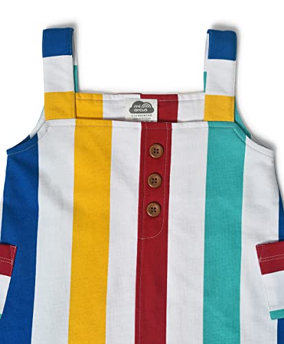 Image of Mi Arcus Corduroy Collar Dress for Baby Girl