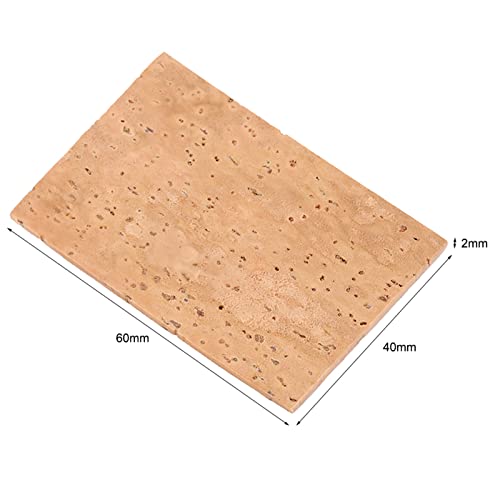 Soft Universal 10Pcs Saxophone Cork, Instrument Accessories 10Pcs Sax Cork Sheet, Lightweight For Stage Studio #TOP6