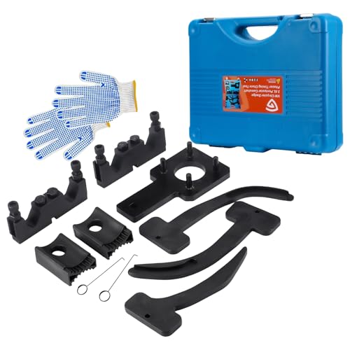 Camshaft Phaser Timing Chain Tool, Camshaft Holding Tool Crankshaft Pulley Wrench Fit For VW | Fit For Chrysler | Fit For Dodge, 3.6L Pentastar Engine, Replaces# 10369 10200A 10202 10198A 2025200090