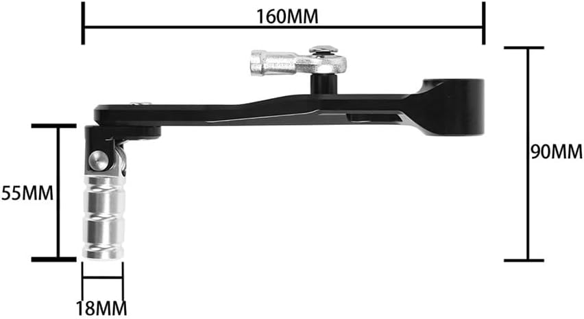 Gear Shift Lever Motorcycle Folding Gear Shift Lever Adjustable Shifter Pedal Control Bar for CRF1000L for Africa Twin 2014-2018 CRF 1000L