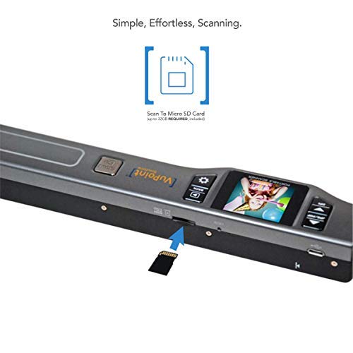 Vupoint St470 Magic Wand Portable Scanner W/Auto-Feed Docking Station (Turquoise) (Renewed) #TOP2