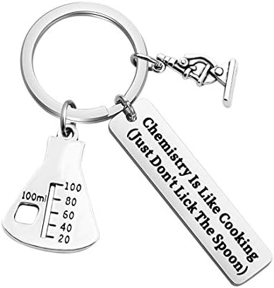 NOBRANDS MYSOMY Chemistry keychain Chemistry Science Teacher Jewelry ...