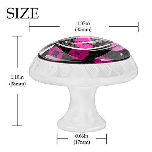 Boutons décoratifs ronds pour armoire et tiroirs de commode léopard x12 - 5