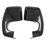 L+R Carbon Fiber Style Door Wing Mirror for For FORD For TRANSIT For CUSTOM, Quick Replacement
