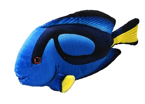 Image of Wild Republic Coral Reef, Surgeonfish, Stuffed Animal, 6 inches, Gift for Kids, Plush Toy, Fill is Spun Recycled Water Bottles