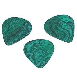 Médiators de guitare en malachite, 3 pièces médiators de guitare en malachite médiators épais médiators de guitare… - Les Beatles, Paul McCartney, John Lennon, RIngo Starr, George Harrison Médiators de guitare en malachite, 3 pièces médiators de guitare en malachite médiators épais médiators de guitare… – Image 4
