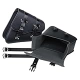 Facile à installer : les sacs latéraux pour moto sont très faciles à installer, tout ce que vous avez à faire est de passer une ceinture dans l'ouverture du sac, de l'accrocher à la moto, puis de régler la tension.