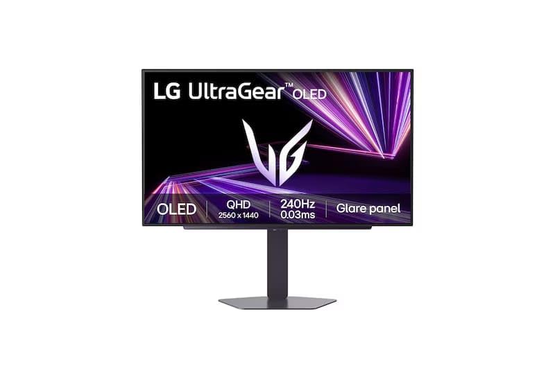 LG 27GX704A-B 27 UltraGear OLED Display Monitor | DCI-P3 98.5% | 240Hz Refresh Rate