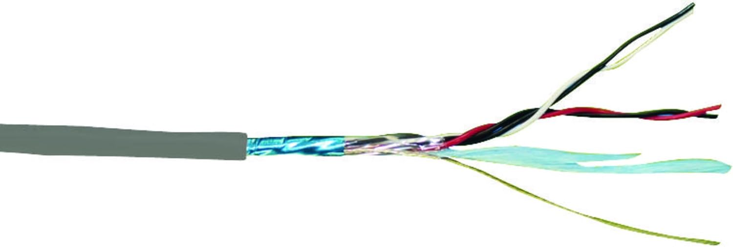 5478C SL005 Cable, Multipair; 8; 24 AWG; 7/32; Aluminum/Polyester Foil; 0.32 in.; 0.010 in.