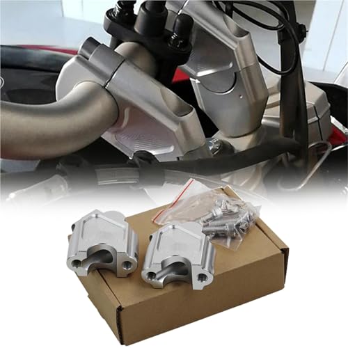 Kit rehaussement guidon 22 mm rehausse pontet moto F650GS F700GS