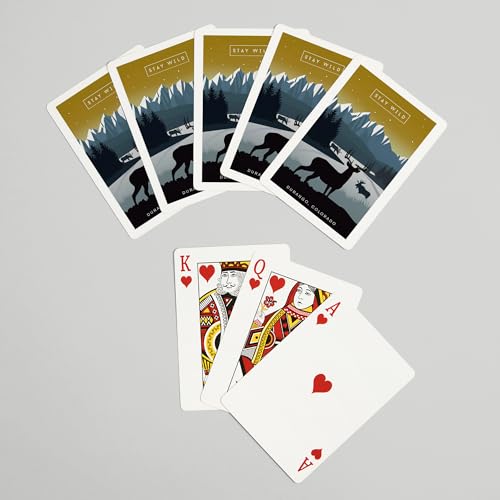 Baraja de poker Lantern Press Durango Colorado 52 cartas miniatura 7