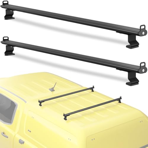 FengYu 57" Universal Roof Ladder Rack for Van & Pickup Truck Cap & Topper