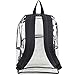 Eastsport Clear Backpack, Black Trim