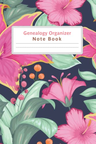 Genealogy Organizer Notebook: Genealogy Charts and Forms, Family Tree Charts, Photo Records, Individual Details Sheet To Record Your Research by Dandelion Store