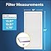 Filtrete 14x20x1 AC Furnace Air Filter, MERV 12, MPR 1500, CERTIFIED asthma & allergy friendly, 3 Month Pleated 1-Inch Electrostatic Air Cleaning Filter, 2-Pack (Actual Size 13.81x19.81x0.78 in)