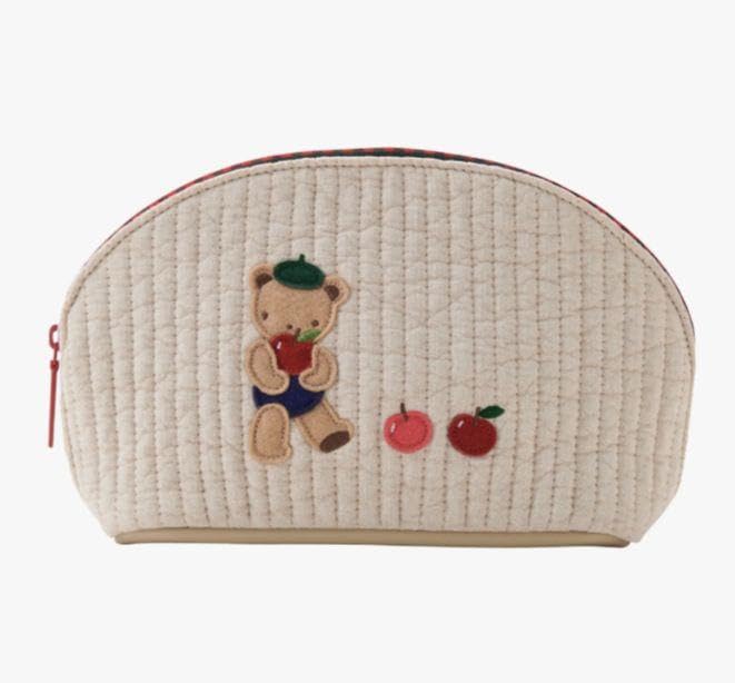 Amazon.co.jp: ファミリア ピオヌンナル コラボポーチ（ベージュ