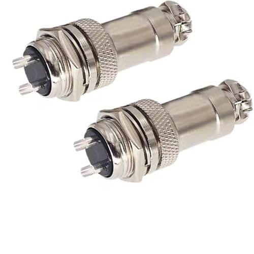 Conector avión 20mm 2 pines macho/hembra GX20-2P set 2 miniatura 1